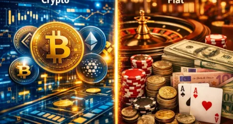 Crypto Vs Fiat In Online Casino Gambling Comparison