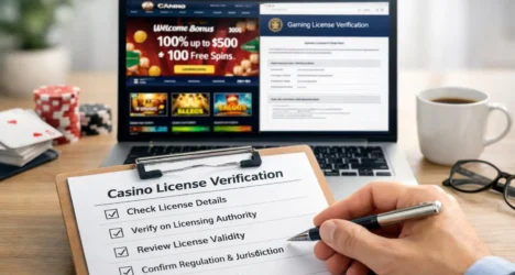 How To Verify A Casinos License Tutorial