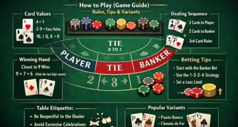 Live Baccarat How To Play Game Guide
