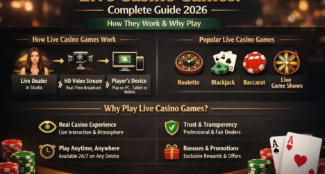 Live Casino Games Complete Guide 2026