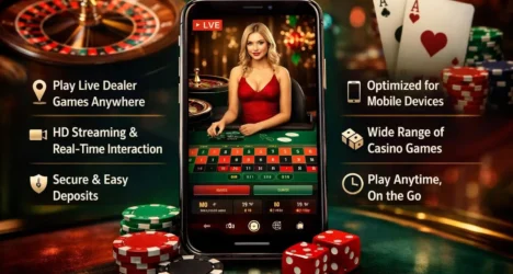 Mobile Live Casino Gaming